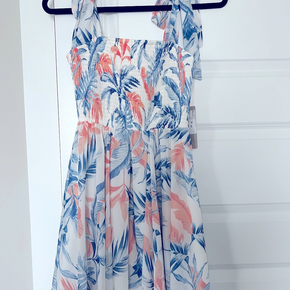 Flying Tomato Dress- Ivory. Size small